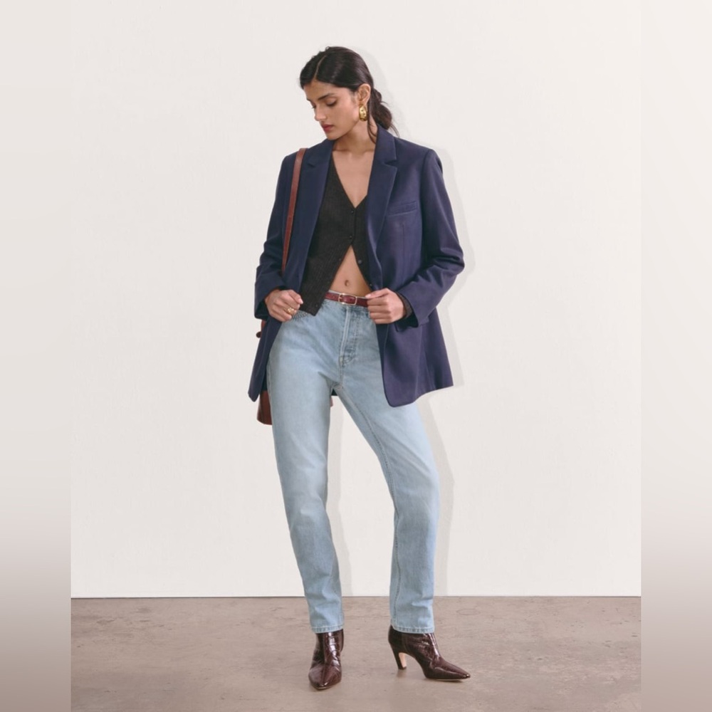 Everlane The 90’s Cheeky Jeans Organic Cotton Light Wash 25 Regular